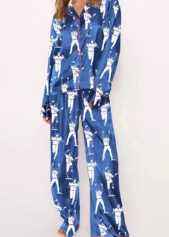 Women's Dodgers Baseball Celebrations Of Los Angeles Pajama Set