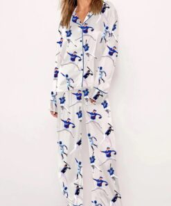Women's Dodgers Baseball Champion Pajama Set