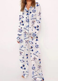 Women's Dodgers Baseball Shotime Pajama Set