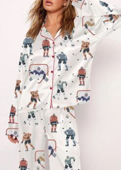 Women's Hockey Player Pajama Set
