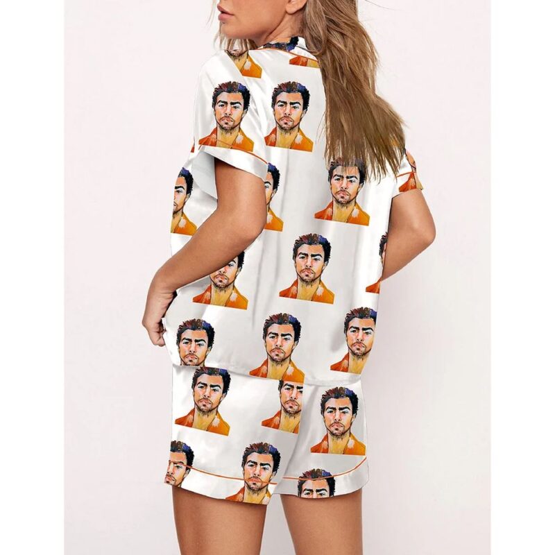 Women's Luigi Mangione Print Pajama Set - Image 2