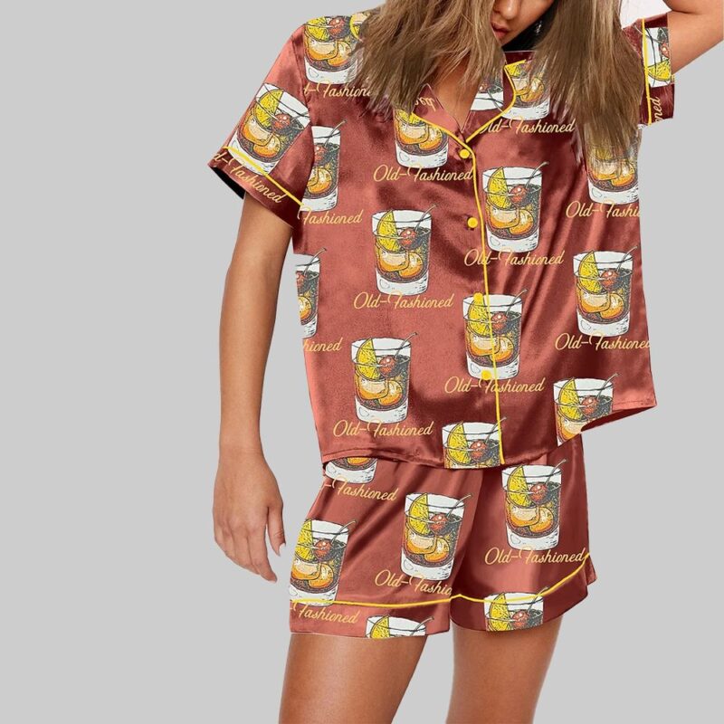 Women's Old Fashioned Cocktail Pajama Set - Image 2