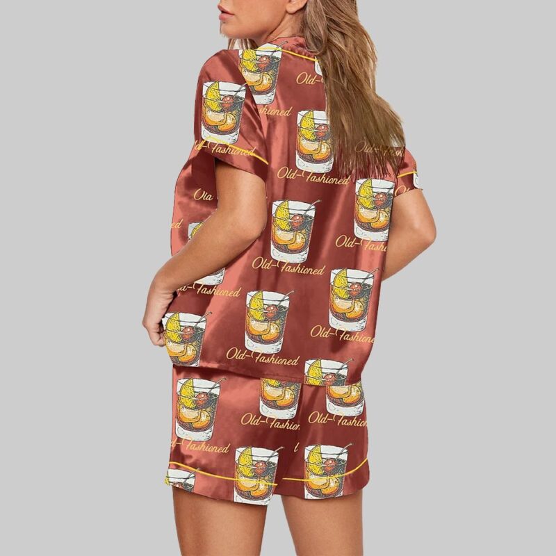 Women's Old Fashioned Cocktail Pajama Set - Image 3