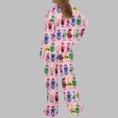 Womens Queen Elizabeth II Rainbow Pajama Set