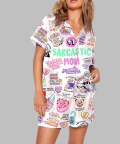 Women's Sarcastic Mom Pajama Set