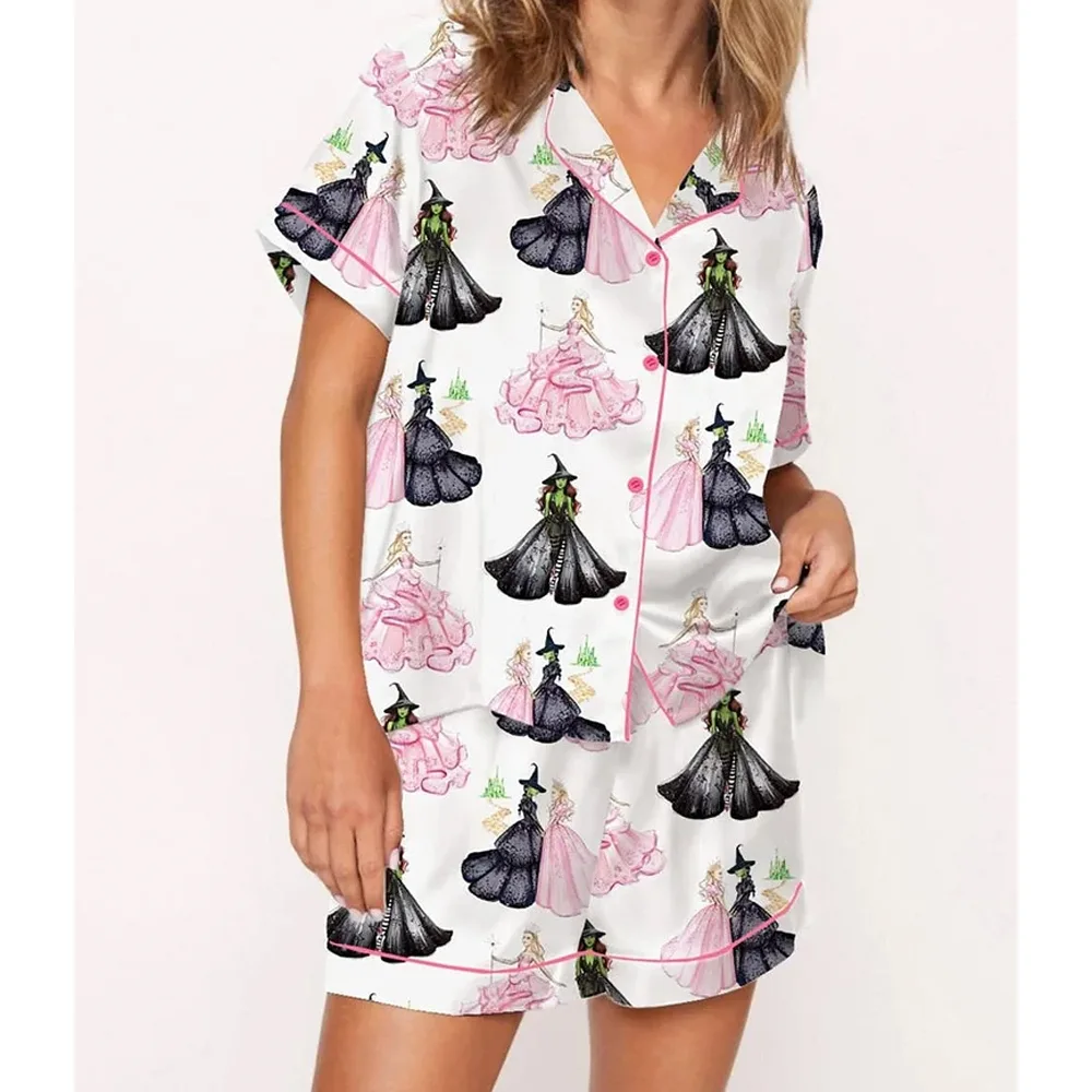 Women's Wicked Print Pajama Set