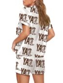 Yall Cowboy Boots Boho Western Pajama Set