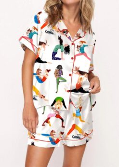Yoga Mom Pajama Set For Women