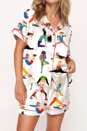 Yoga Mom Pajama Set For Women