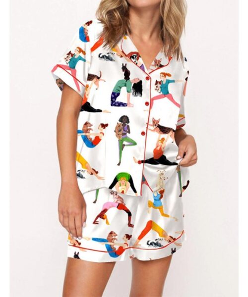 Yoga Mom Pajama Set For Women