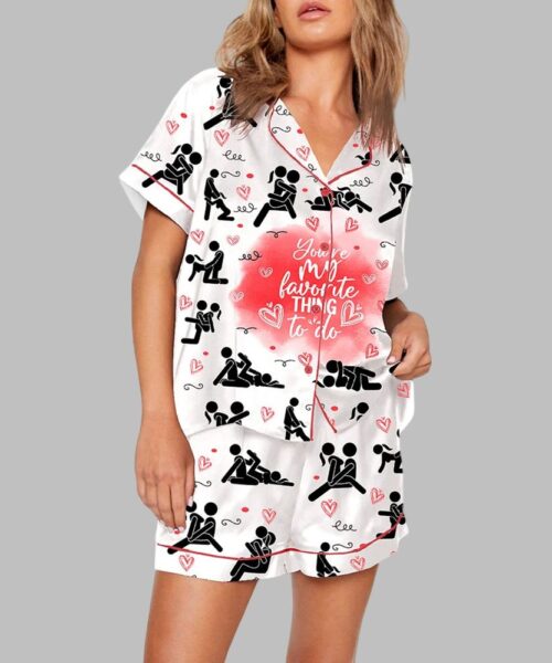 Your My Favorite Thing To Do Pajama Set