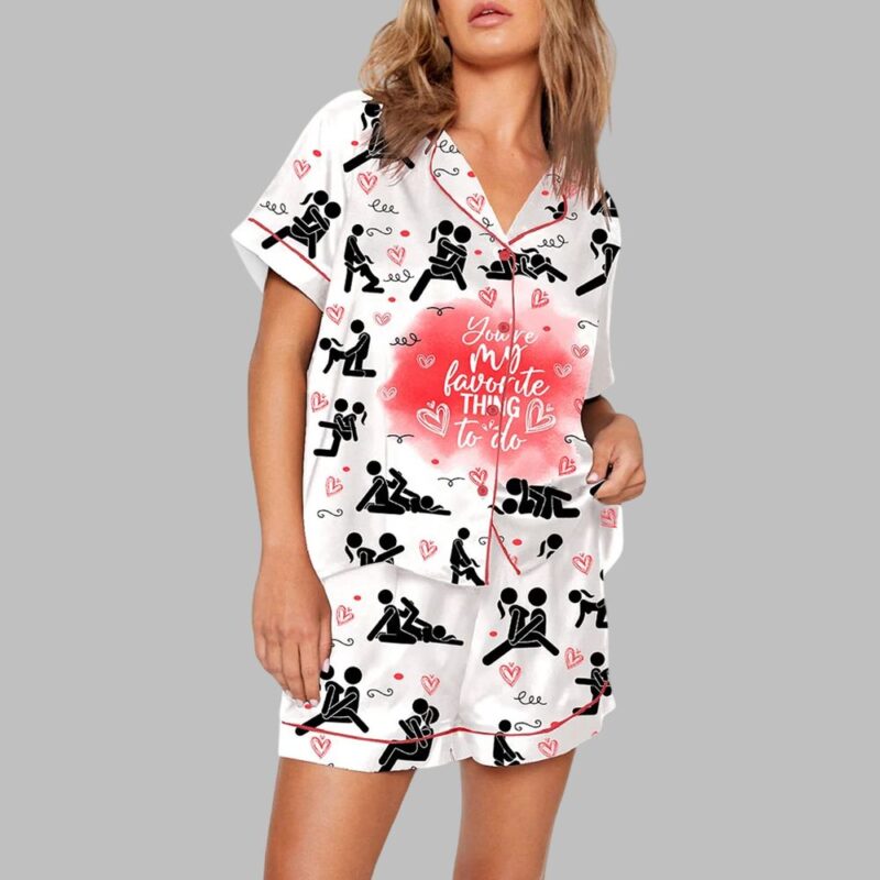 Your My Favorite Thing To Do Pajama Set