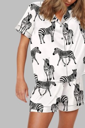 Zebra Pajama Set