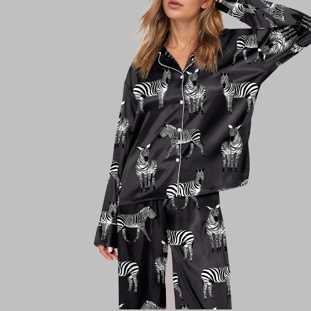 Zebra Pajama Sets - Image 2