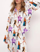 Music Tour New Outfits Satin Pajama Set For Women