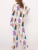 Music Tour New Outfits Satin Pajama Set For Women