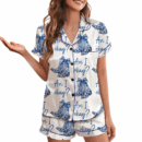Am I Ok Silk Satin Pajamas Set For Women