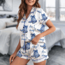 Am I Ok Silk Satin Pajamas Set For Women