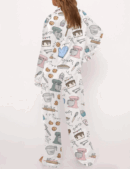 Baking Silk Satin Pajama Set For Women