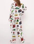 Christmas Classics Silk Satin Pajama Set