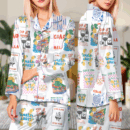 Ciao Italia Travel Satin Pajamas Set For Women