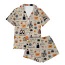 Gilmore Girls Satin Pajamas Set For Women