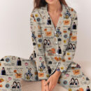 Gilmore Girls Satin Pajamas Set For Women