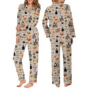Gilmore Girls Satin Pajamas Set For Women