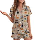 Gilmore Girls Satin Pajamas Set For Women