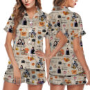 Gilmore Girls Satin Pajamas Set For Women