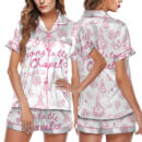 Going To The Chapel Satin Pajamas Set For Women