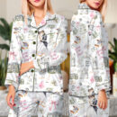 Going To The Chapel Silk Satin Pajamas Set