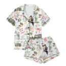 Going To The Chapel Silk Satin Pajamas Set