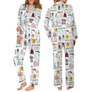 Hamilton Musical Satin Pajamas Set For Women