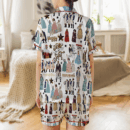Hamilton Musical Silk Satin Pajamas Set For Women