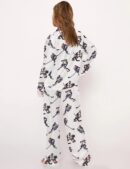 Hockey Silk Satin Pajama Set For Women