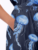 Jellyfish Silk Satin Pajama Set For Women