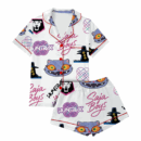 Kpop Movie Satin Pajamas Set For Women