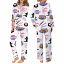 Kpop Movie Satin Pajamas Set For Women