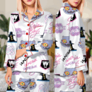 Kpop Movie Satin Pajamas Set For Women