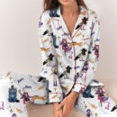 Kpop Demon Satin Pajama Set For Women