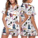 Kpop Demon Satin Pajama Set For Women