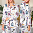 Kpop Demon Satin Pajama Set For Women