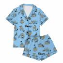 Kpop Demon Silk Satin Pajamas Set For Women