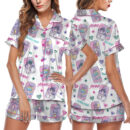 Kpop Soda Pop Satin Pajamas Set For Women