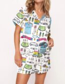 Marathon Running Gear Satin Pajama Set For Women