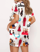 Musical TV Show Silk Satin Pajama Set For Women