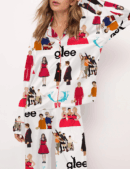 Musical TV Show Silk Satin Pajama Set For Women