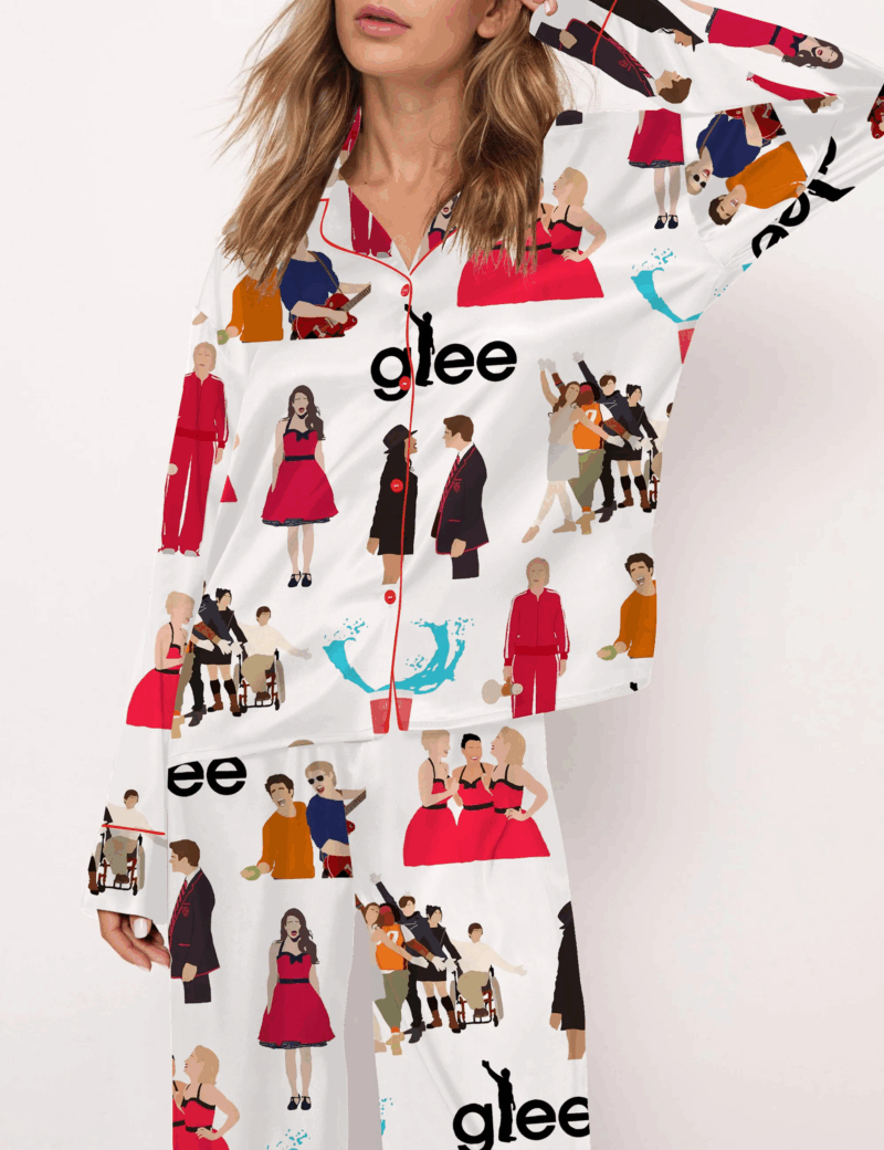 Musical TV Show Silk Satin Pajama Set For Women