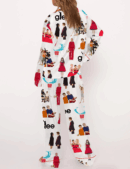 Musical TV Show Silk Satin Pajama Set For Women